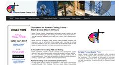 Desktop Screenshot of nortekpowder.com
